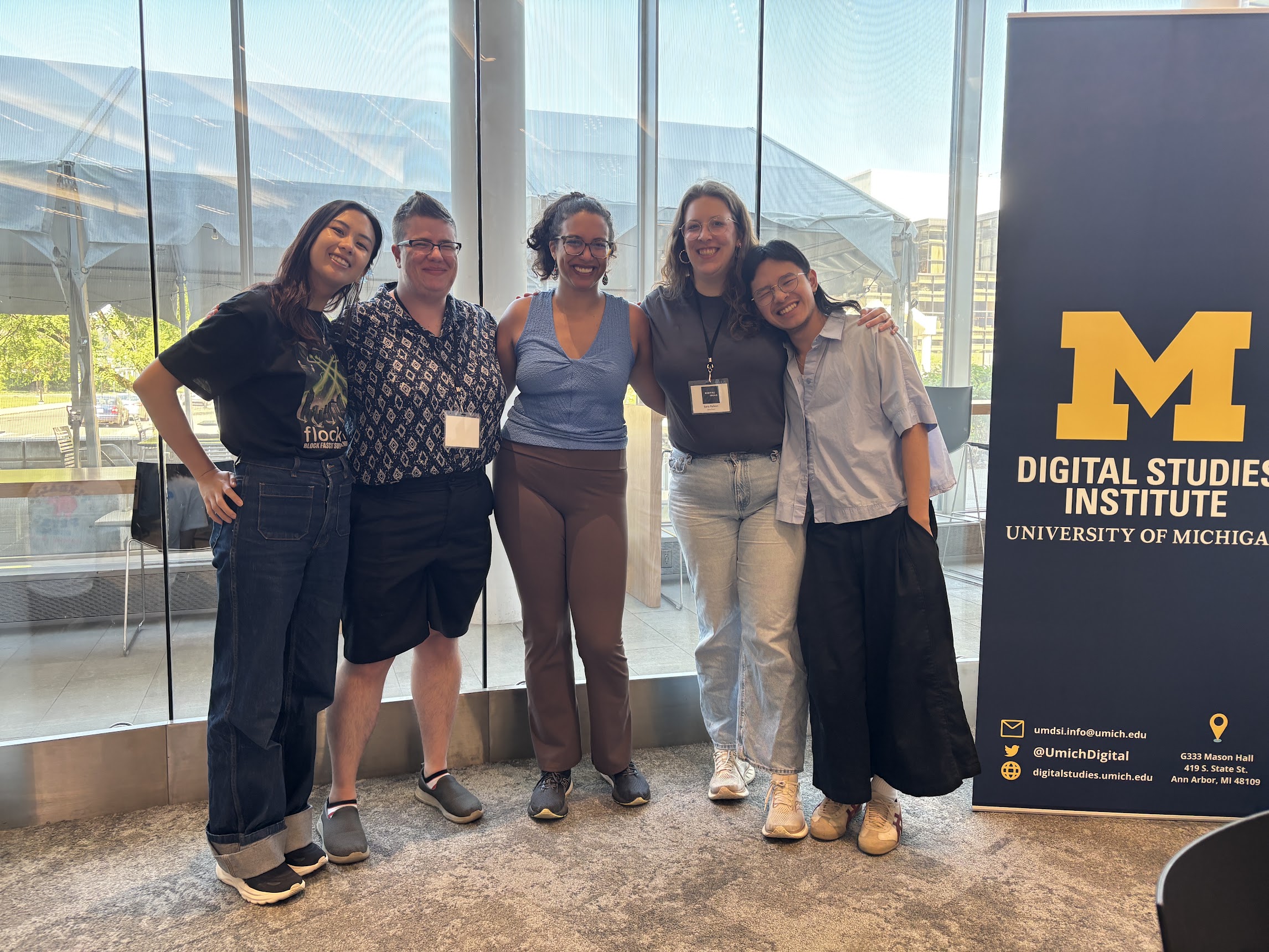 Sara and friends at digital ideas in 2026