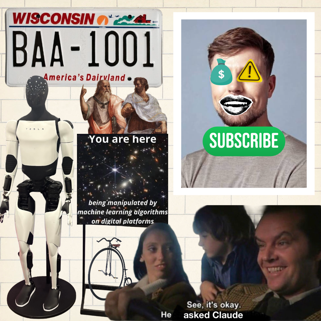 A collage of Sara's interests